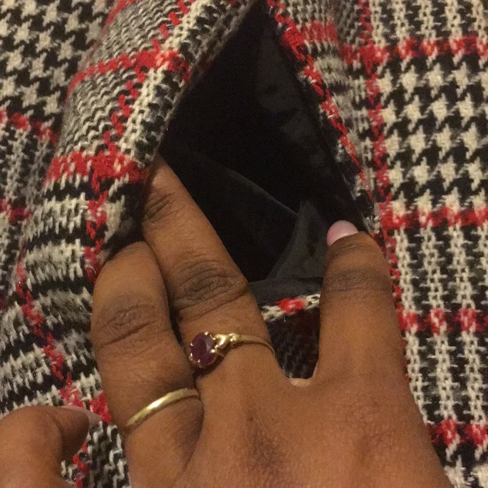 Tweed Houndstooth Jacket - Picture 5 of 6